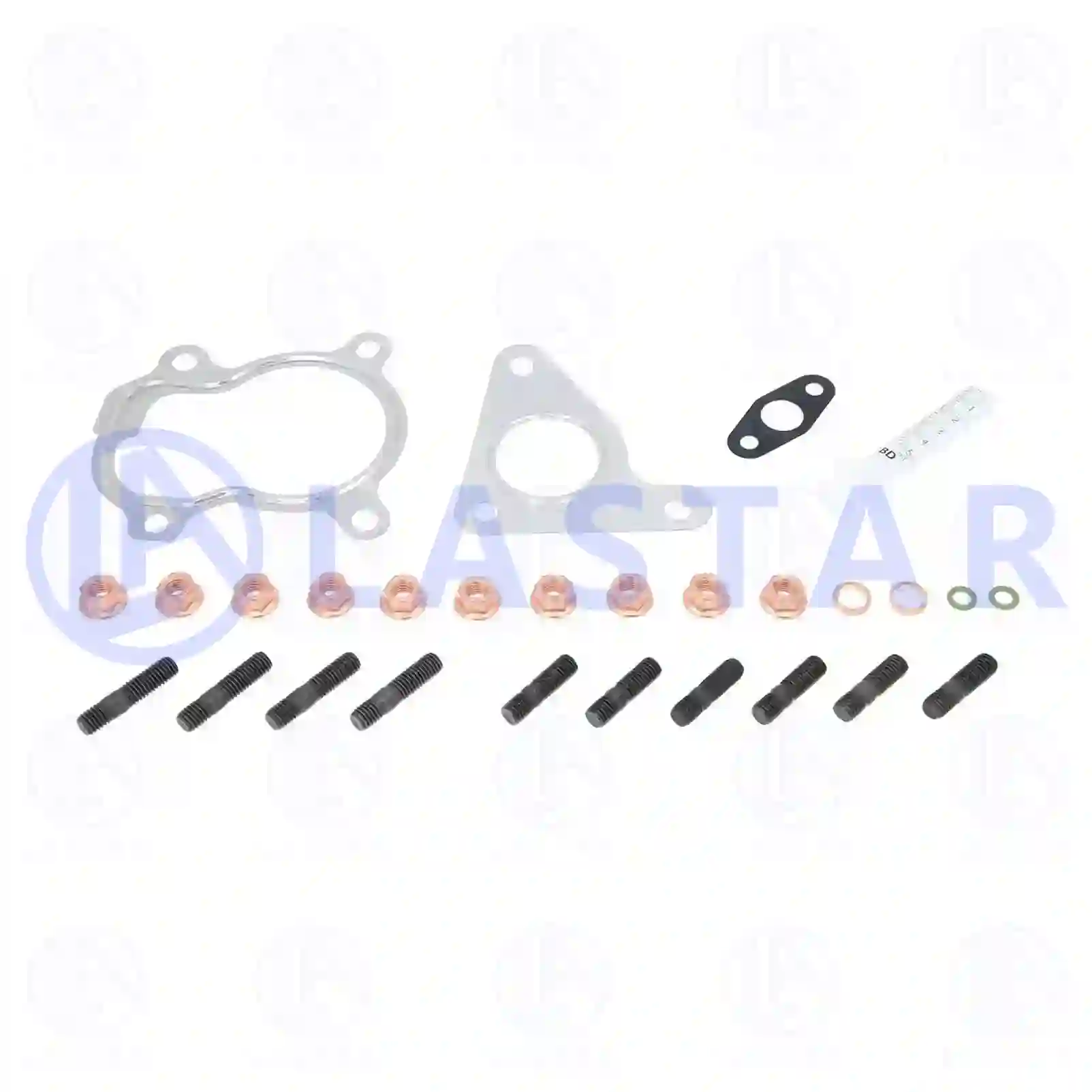 Turbocharger Gasket kit, turbocharger, la no: 77703637 ,  oem no:9121244S, 93160135S, 93184486S, 93184488S, 93187292S, 93198156S, 93198157S, 14411-00Q0AS, 14411-00QAAS, 4405411S, 4409975S, 4416393S, 4433761S, 4433764S, 5860004S, 5860005S, 7700108052S, 7701472228S, 7701476298S, 7701478026S, 7711134299S, 7711134774S, 7711497142S, 8200046681S, 8200091350S, 8200348242S, 8200348244S, 8200458160S, 8200458162S, 8200544907S, 8200544911S, 8200683853S, 8200683854S Lastar Spare Part | Truck Spare Parts, Auotomotive Spare Parts