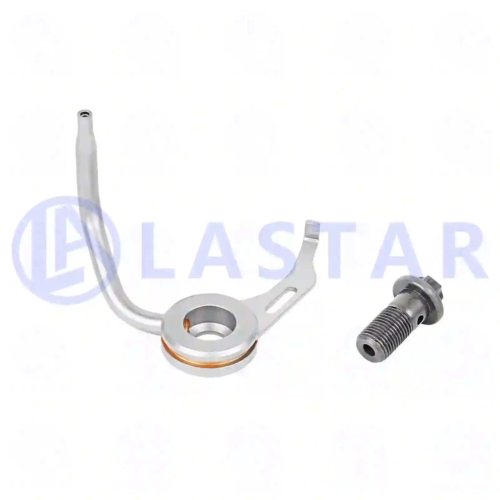 Crankcase Oil nozzle, with screw, la no: 77704598 ,  oem no:1526821 Lastar Spare Part | Truck Spare Parts, Auotomotive Spare Parts