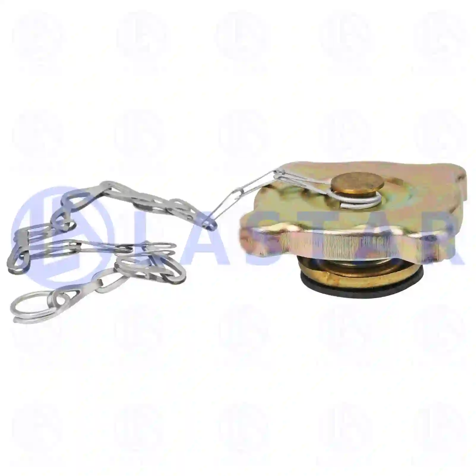 Expansion Tank Radiator cap, with chain, la no: 77707499 ,  oem no:81061100027, 0005013115, 0005013215, 0005013715, 0005014215, 0005014615, 0005015315, 0005017115, 0005017215, 0005017315, 20276205, ZG40266-0008 Lastar Spare Part | Truck Spare Parts, Auotomotive Spare Parts