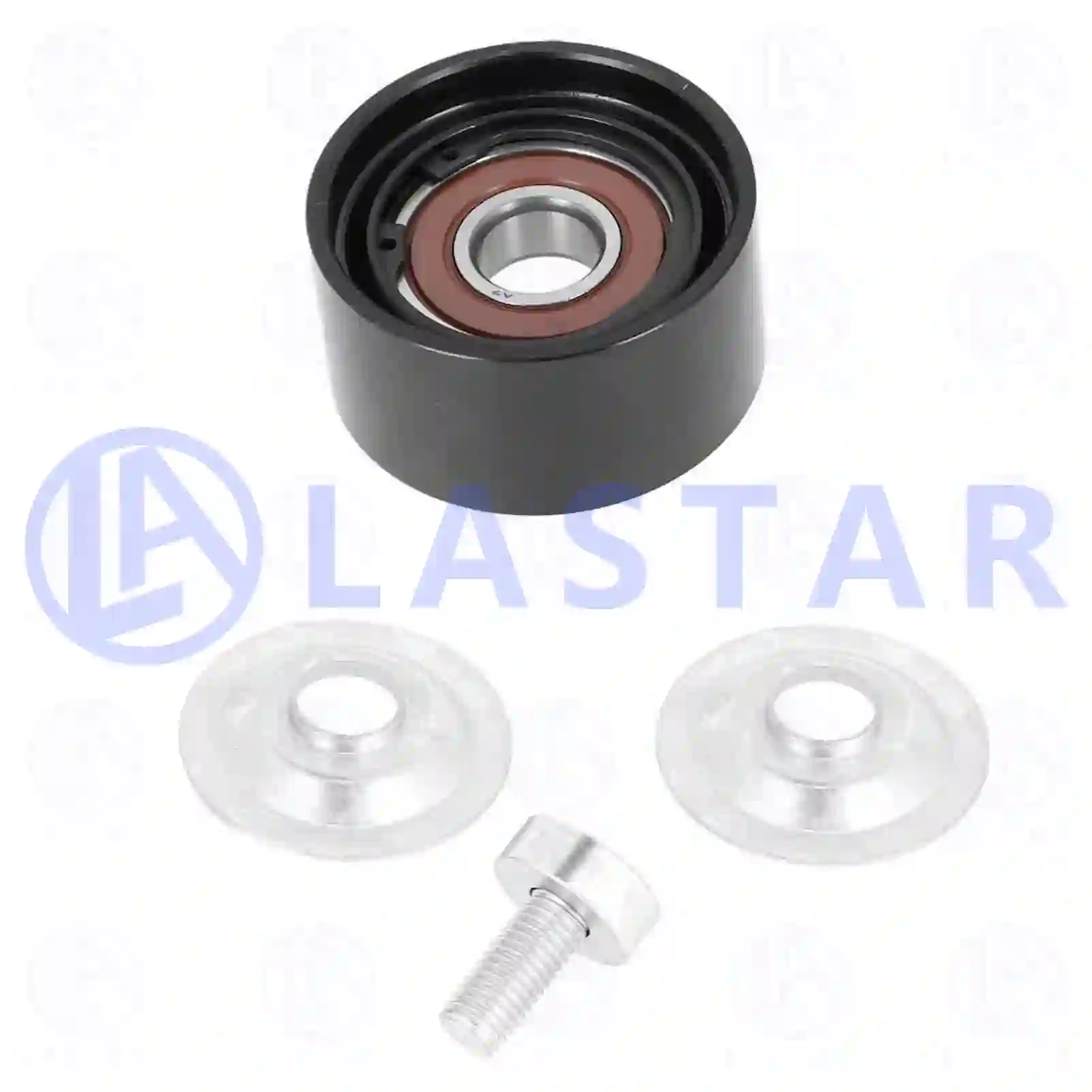 Belt Tensioner Tension roller, with screw, la no: 77707964 ,  oem no:0005501933, 0005501933, 4572001070, ZG02181-0008 Lastar Spare Part | Truck Spare Parts, Auotomotive Spare Parts