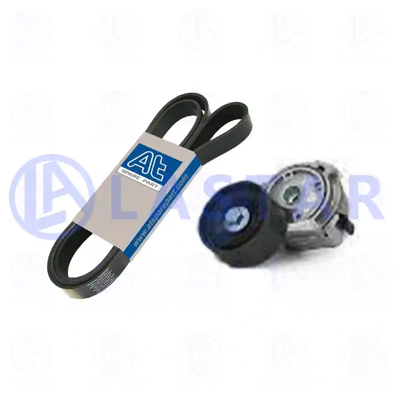 Belt Tensioner Belt tensioner, complete, with multiribbed belt, la no: 77708012 ,  oem no:9062002070S2, Lastar Spare Part | Truck Spare Parts, Auotomotive Spare Parts