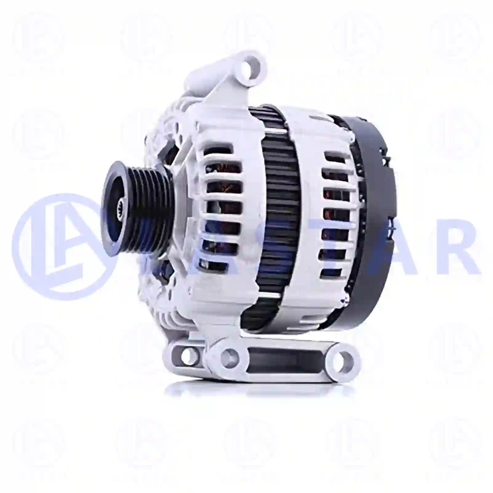 Alternator Alternator, with pulley, la no: 77710122 ,  oem no:5705EA, 9658144680, 9659918080, 9676143580, 9658144680, 9659918080, 967614358, 9658144680, 9659918080, 9676143580, 1404791, 1572736, 1581843, 1712779, 1747021, 6C1T-10300-BD, 6C1T1-0300-BA, 6C1T1-0300-BB, 6C1T1-0300-BC, 6C1T10300B, AC1T-10300-BA, AC1T-10300-BB, 5705EA, 9658144680, 9659918080, 9676143580 Lastar Spare Part | Truck Spare Parts, Auotomotive Spare Parts