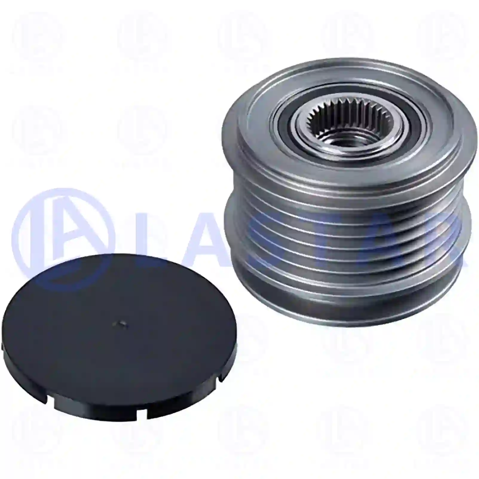 Alternator Pulley, alternator, la no: 77710221 ,  oem no:93168346, 23100-00Q3E, 23100-00Q3F, 23100-1822R, 23100-2179R, 23100-JD71A, 23100-JG71A, 23100-JG71B, 23151-JG71B, 1202345, 4420658, 23100024R, 231000024R, 231001822R, 7711368888, 7711497596, 8200404465, 8200571531, 8200654785, 8200654789, 8200960536, 8200960538 Lastar Spare Part | Truck Spare Parts, Auotomotive Spare Parts