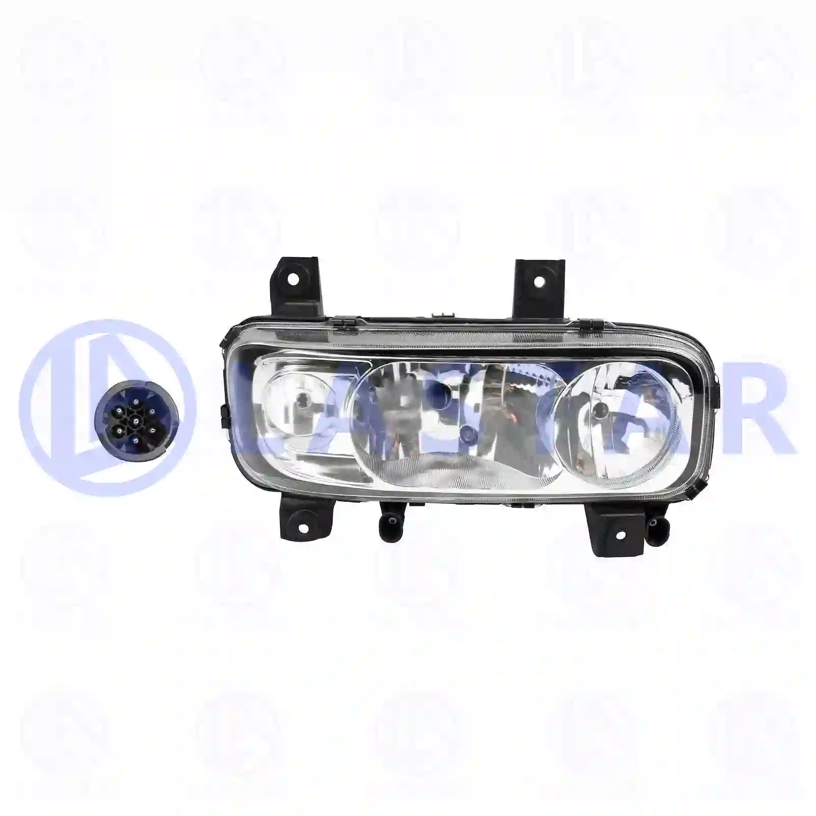 Headlamp Headlamp, right, with fog lamp, without adjusting motor, la no: 77711865 ,  oem no:6868200161, 9738202761, , , Lastar Spare Part | Truck Spare Parts, Auotomotive Spare Parts