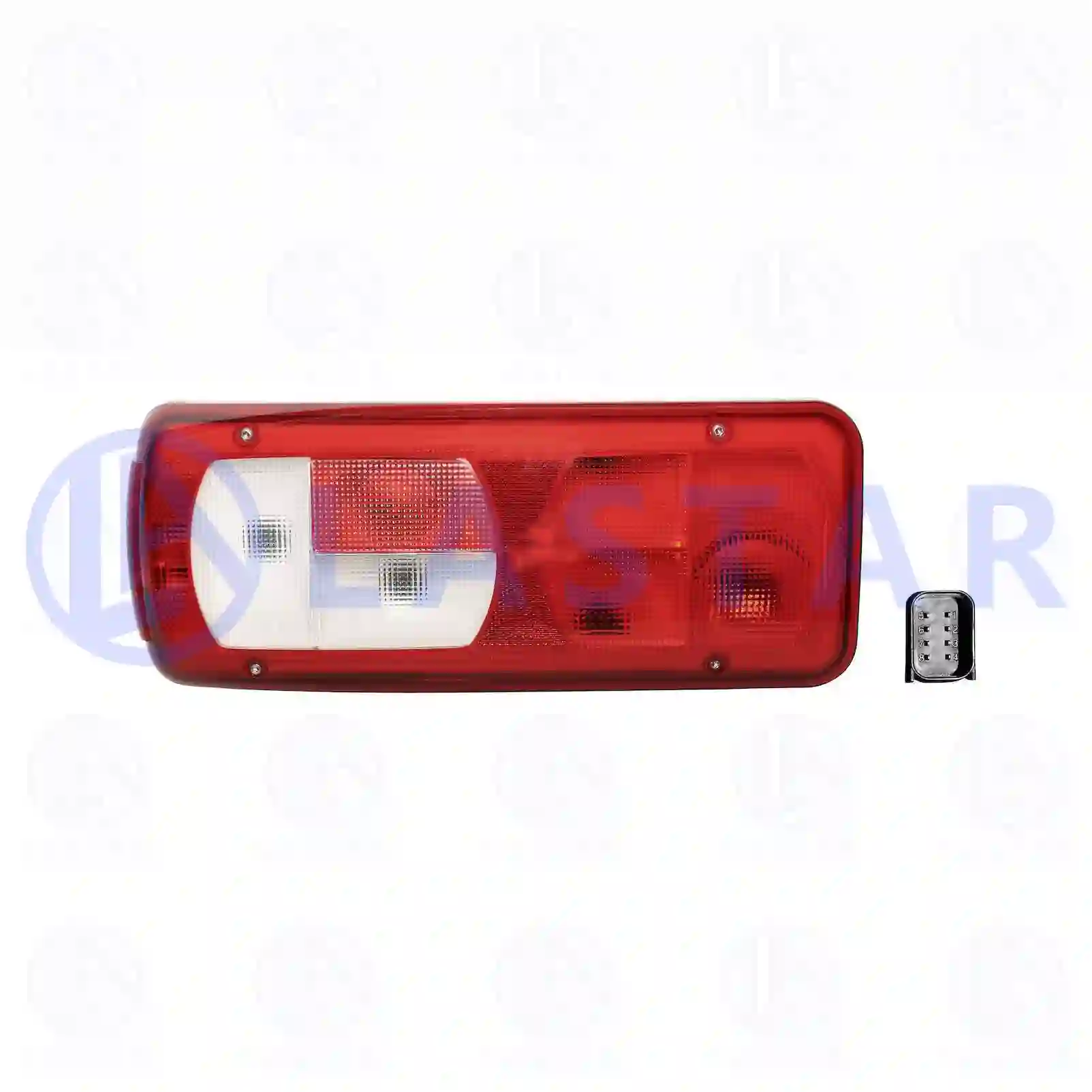  Tail lamp, left, with license plate lamp || Lastar Spare Part | Truck Spare Parts, Auotomotive Spare Parts