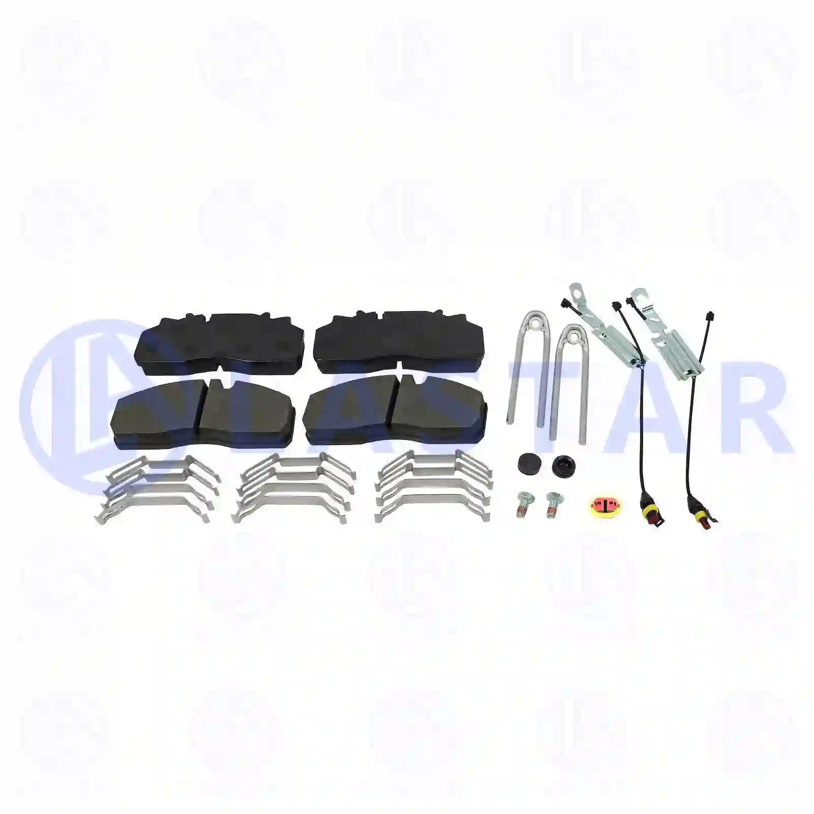 Disc brake pad kit, with wear indicators || Lastar Spare Part | Truck Spare Parts, Auotomotive Spare Parts