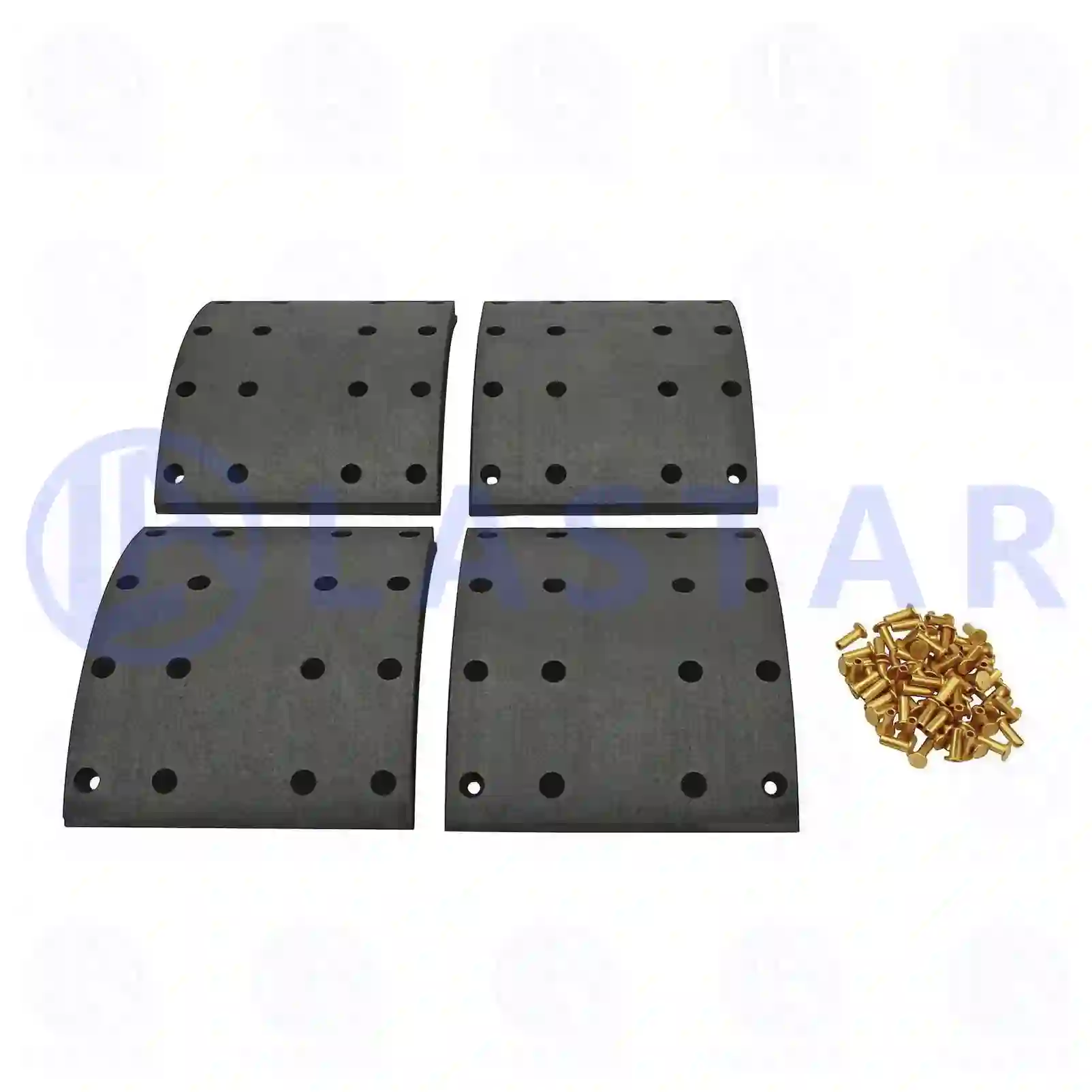 Brake Shoe Drum brake lining kit, axle kit, la no: 77714470 ,  oem no:MBLK2350, 1109002, 1535248, 1535248S, 385948, 551123, 551137, 551161, 552112 Lastar Spare Part | Truck Spare Parts, Auotomotive Spare Parts