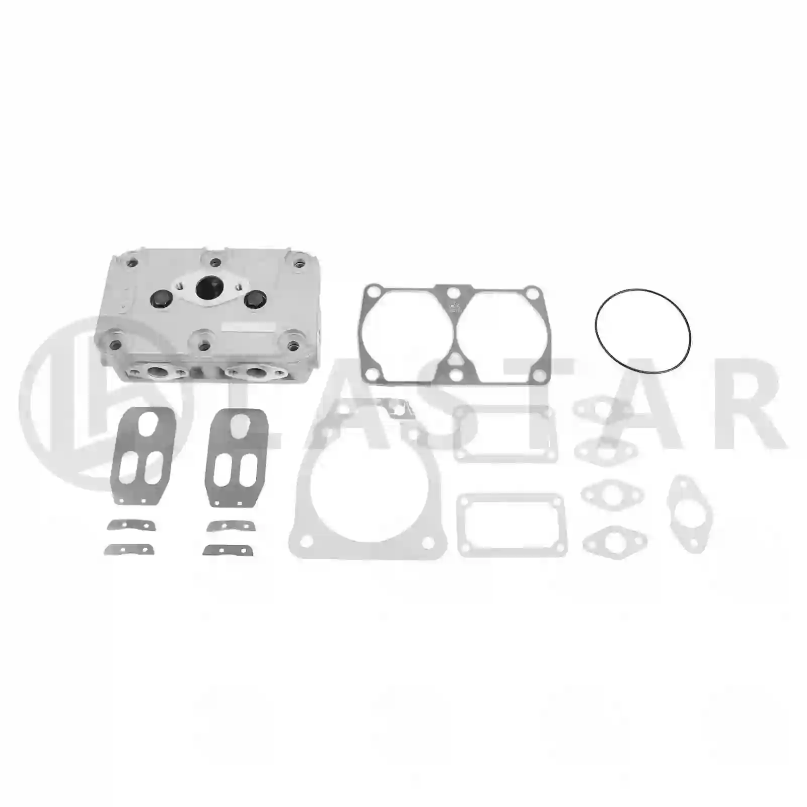  Cylinder head, complete, compressor || Lastar Spare Part | Truck Spare Parts, Auotomotive Spare Parts