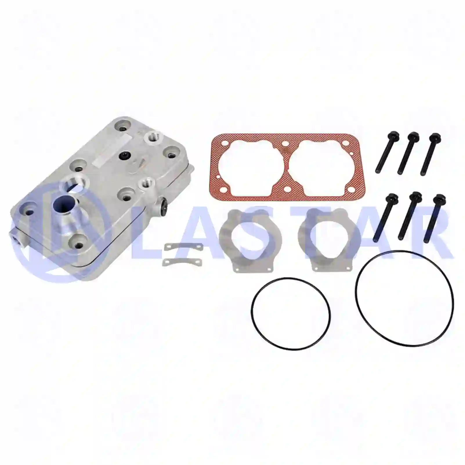  Cylinder head, compressor, complete || Lastar Spare Part | Truck Spare Parts, Auotomotive Spare Parts