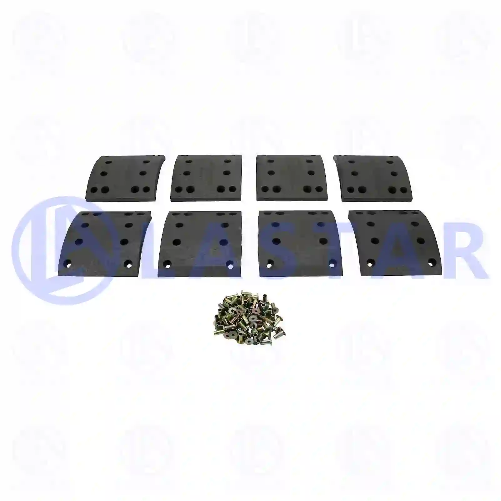  Drum brake lining kit, axle kit - oversize || Lastar Spare Part | Truck Spare Parts, Auotomotive Spare Parts