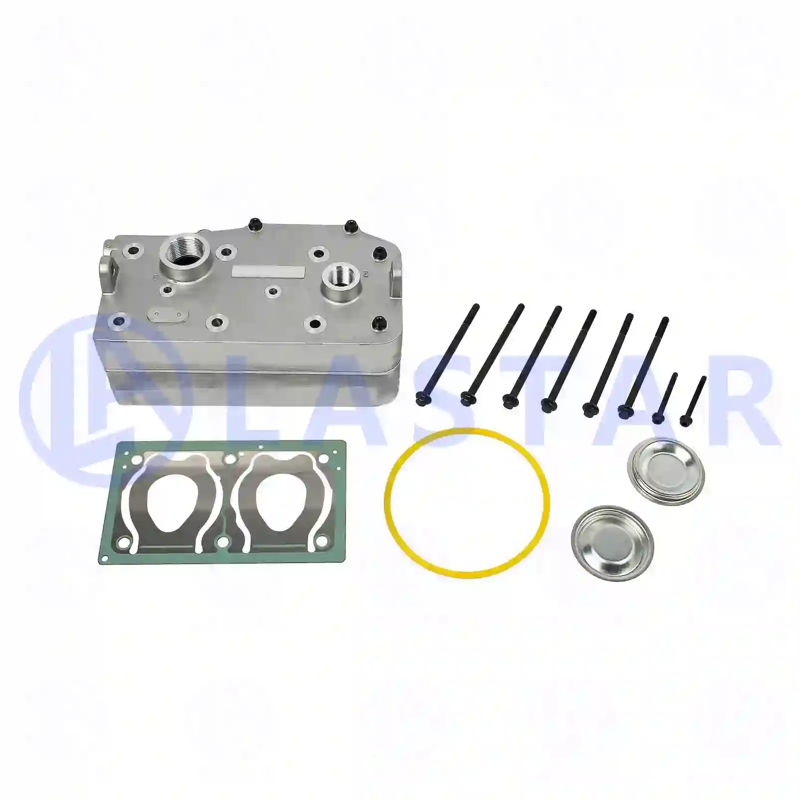  Cylinder head, compressor, complete || Lastar Spare Part | Truck Spare Parts, Auotomotive Spare Parts