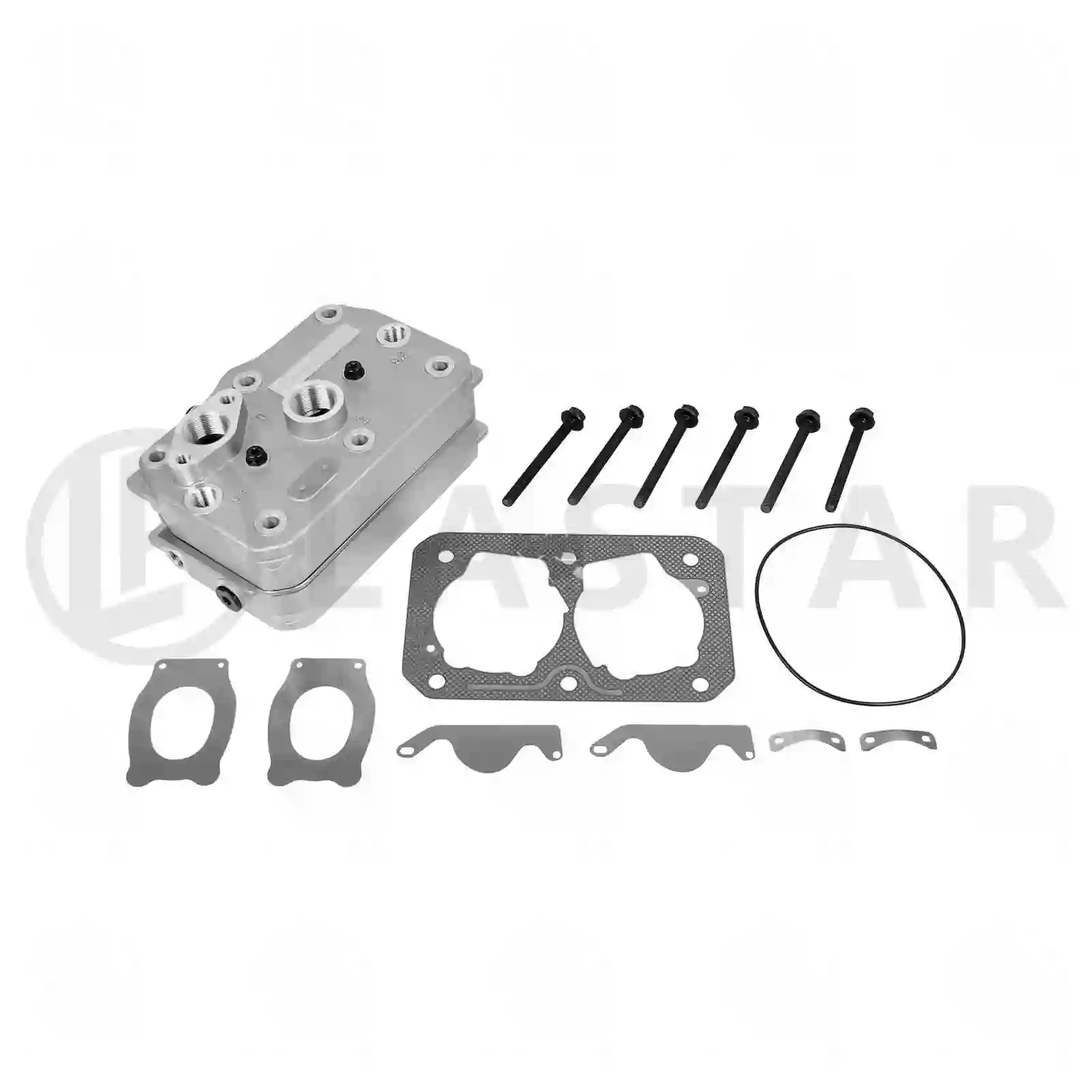  Cylinder head, compressor, complete || Lastar Spare Part | Truck Spare Parts, Auotomotive Spare Parts