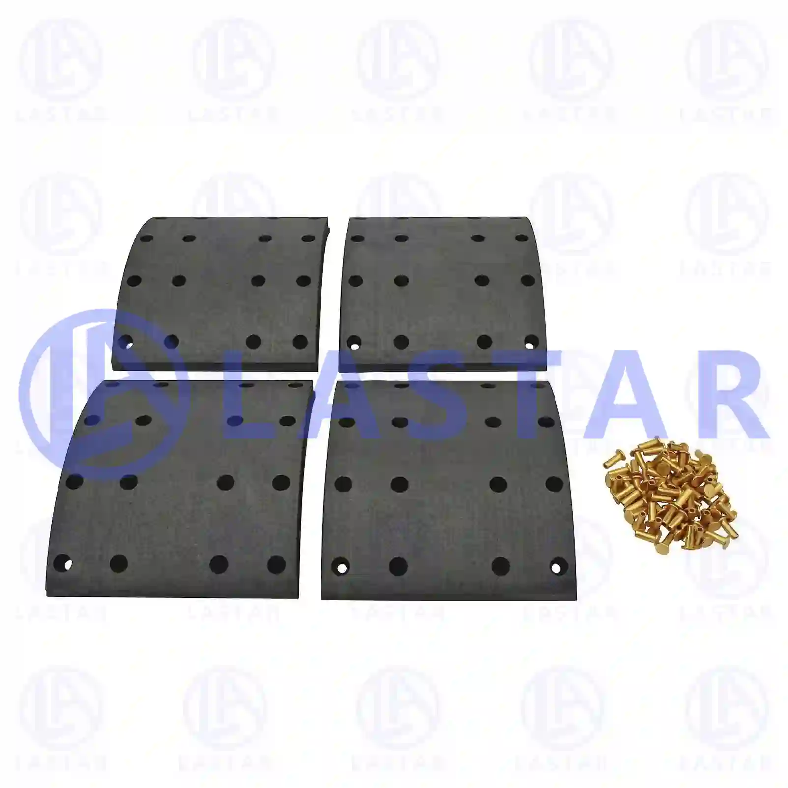  Drum brake lining kit, axle kit - oversize || Lastar Spare Part | Truck Spare Parts, Auotomotive Spare Parts