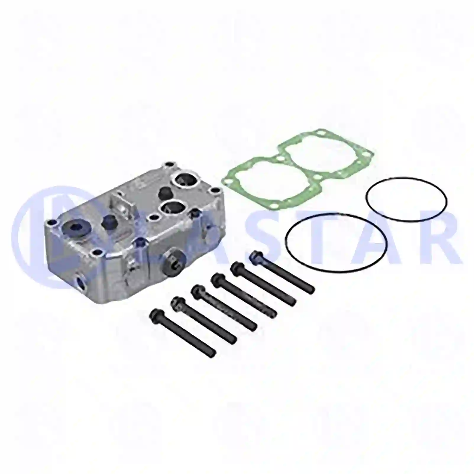  Cylinder head, compressor, complete || Lastar Spare Part | Truck Spare Parts, Auotomotive Spare Parts