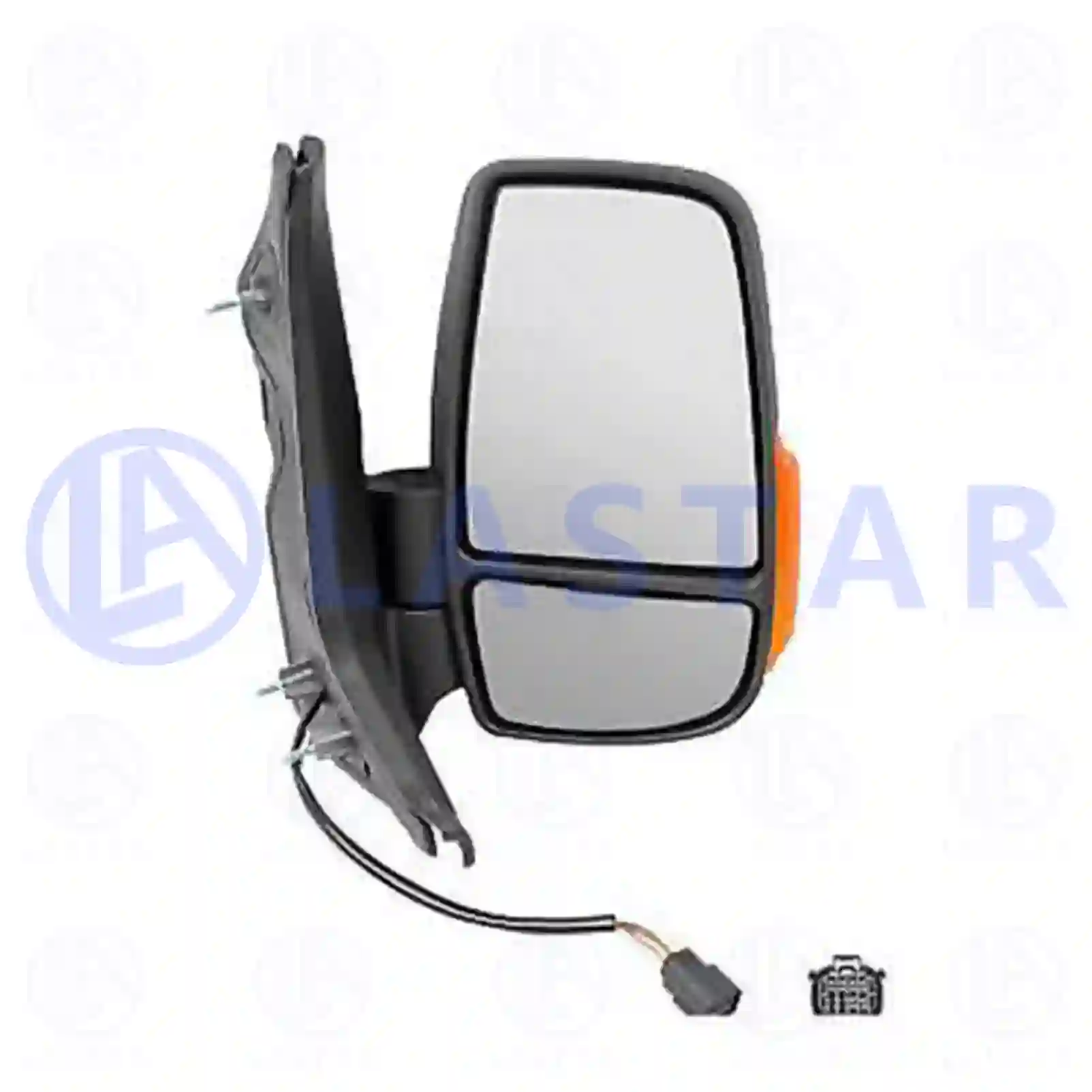  Main mirror, right, electrical || Lastar Spare Part | Truck Spare Parts, Auotomotive Spare Parts