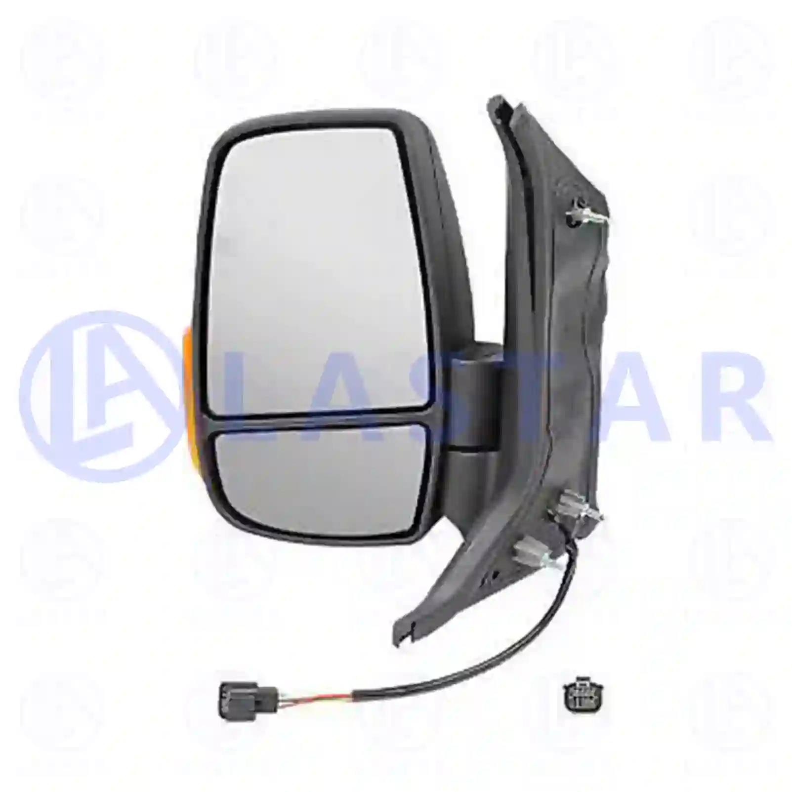 Mirror Main mirror, left, electrical, la no: 77718459 ,  oem no:1871716, 1881664, 1911152, 1932575 Lastar Spare Part | Truck Spare Parts, Auotomotive Spare Parts