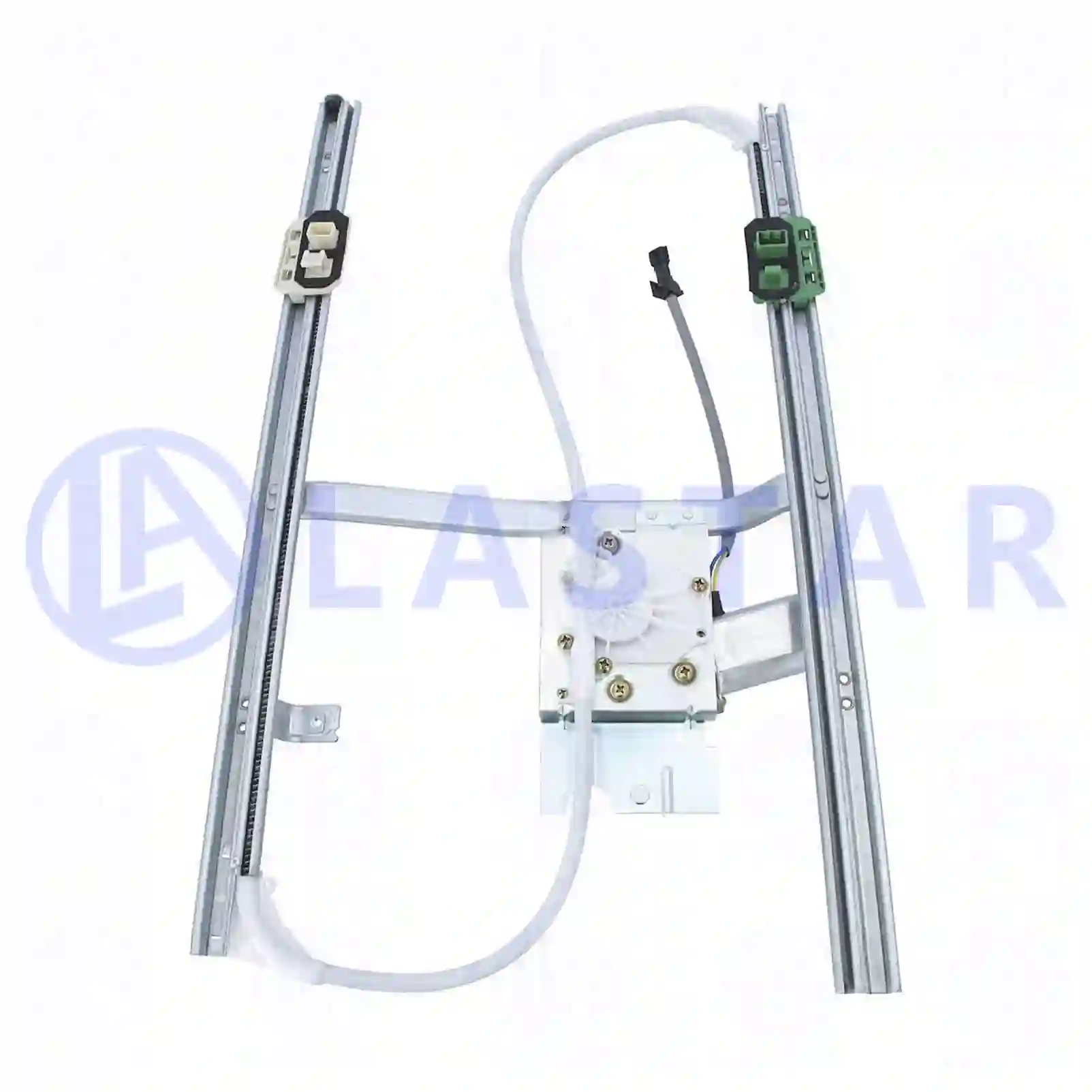 Door Window regulator, right, electrical, with motor, la no: 77718510 ,  oem no:1400754, 1400756, 1705699, 1707357, 1714810, 1714852, 5010301994, 7422189861, 7482497194, 20557554, 22189861, 82497194, ZG61320-0008 Lastar Spare Part | Truck Spare Parts, Auotomotive Spare Parts