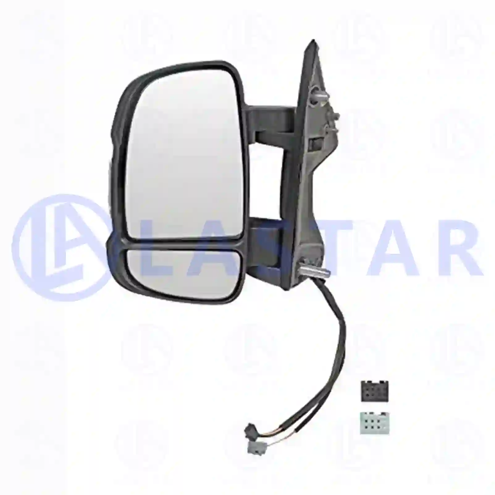  Main mirror, left, heated, electrical, with temperature sensor || Lastar Spare Part | Truck Spare Parts, Auotomotive Spare Parts