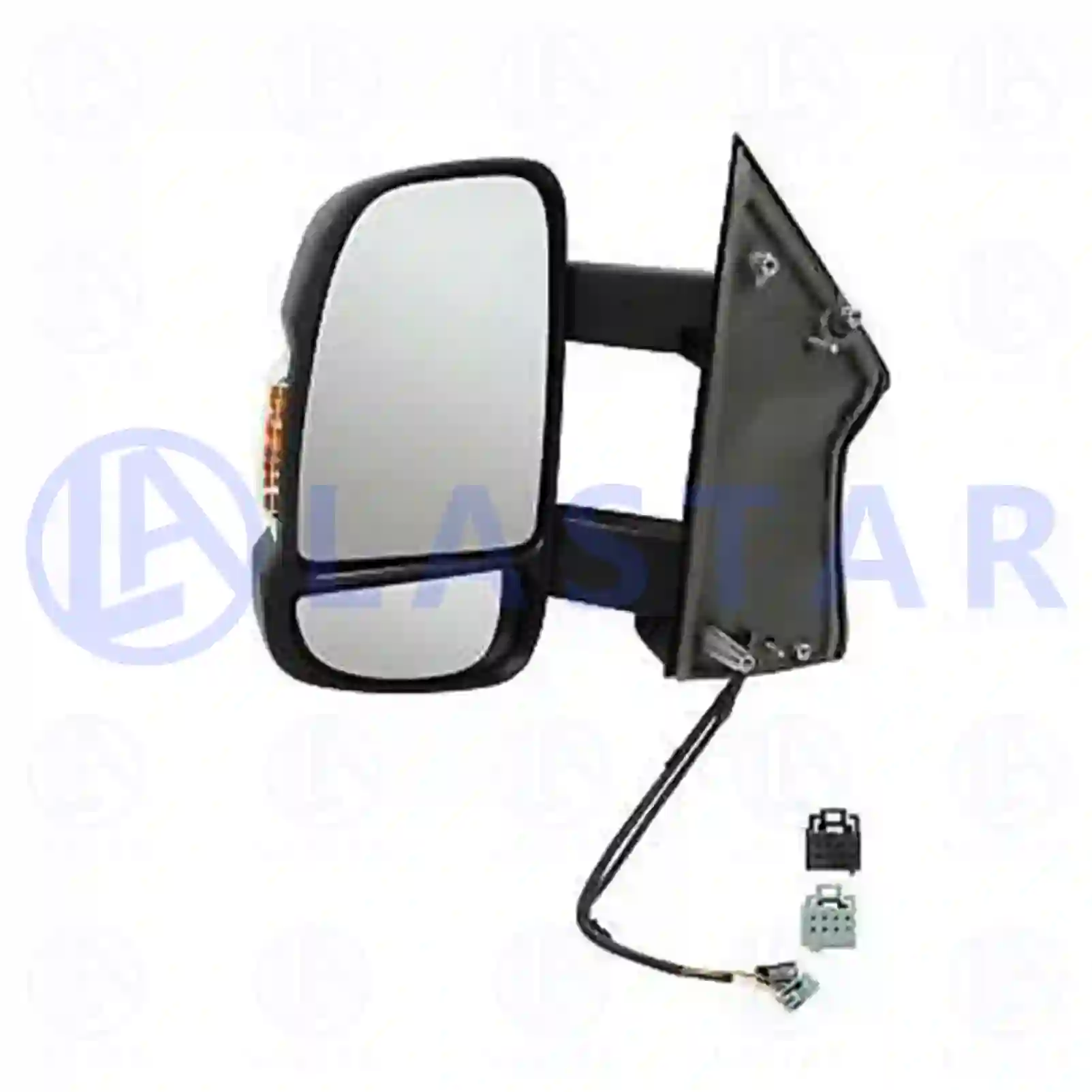  Main mirror, left, with temperature sensor || Lastar Spare Part | Truck Spare Parts, Auotomotive Spare Parts