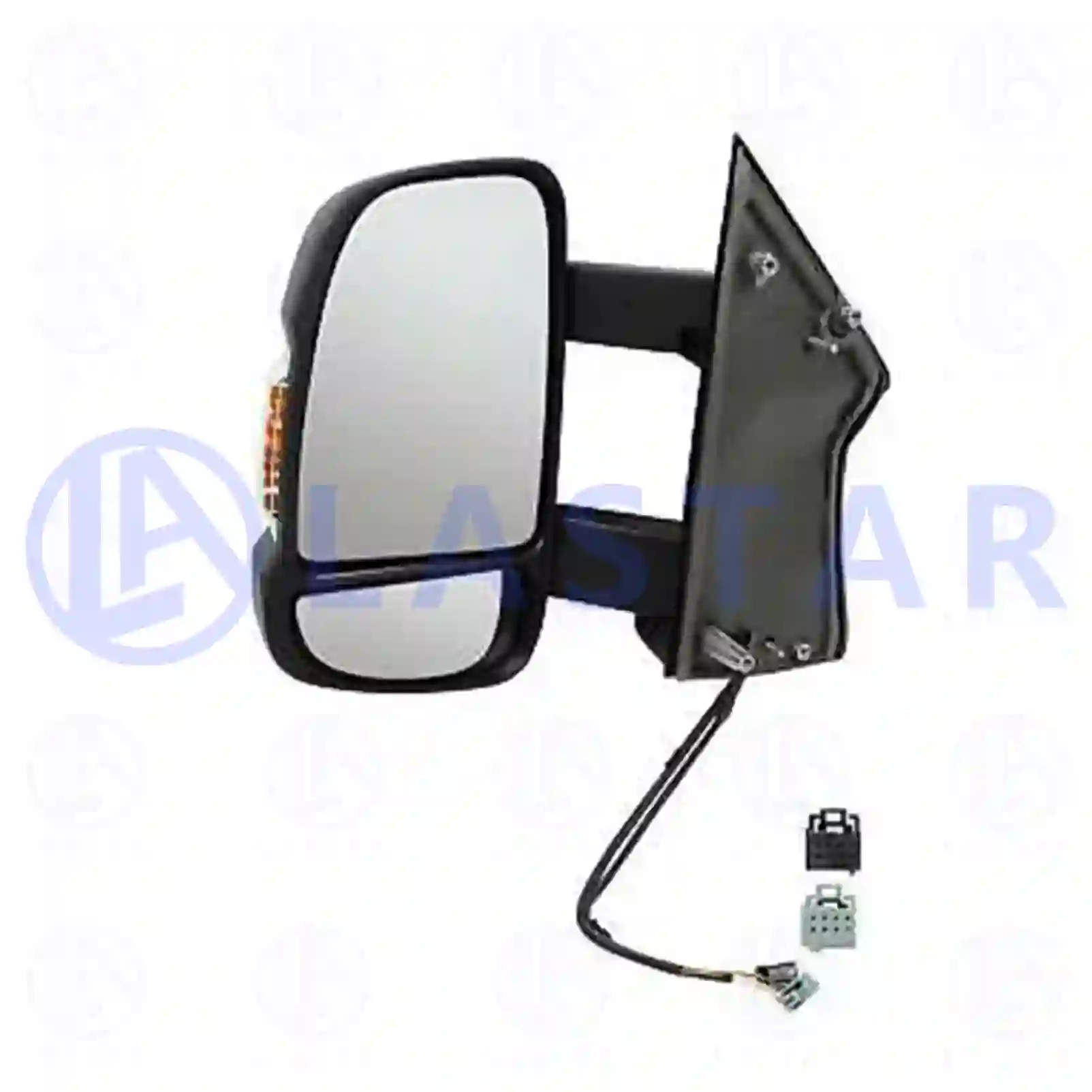 Mirror Main mirror, left, with temperature sensor, la no: 77721391 ,  oem no:1613693680, 8154NJ, 735424439, 735440428, 735480945, 735517084, 735620756, 71778700, 1613693680, 8154NJ Lastar Spare Part | Truck Spare Parts, Auotomotive Spare Parts