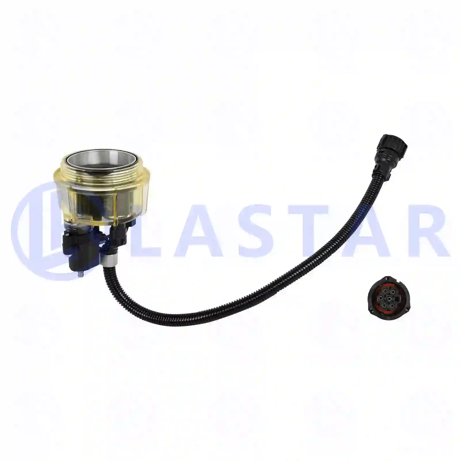 Fuel Filter, cpl. Collecting pan, fuel filter, heated, la no: 77723952 ,  oem no:7420875073, 20808386, 20870050, 20875073 Lastar Spare Part | Truck Spare Parts, Auotomotive Spare Parts