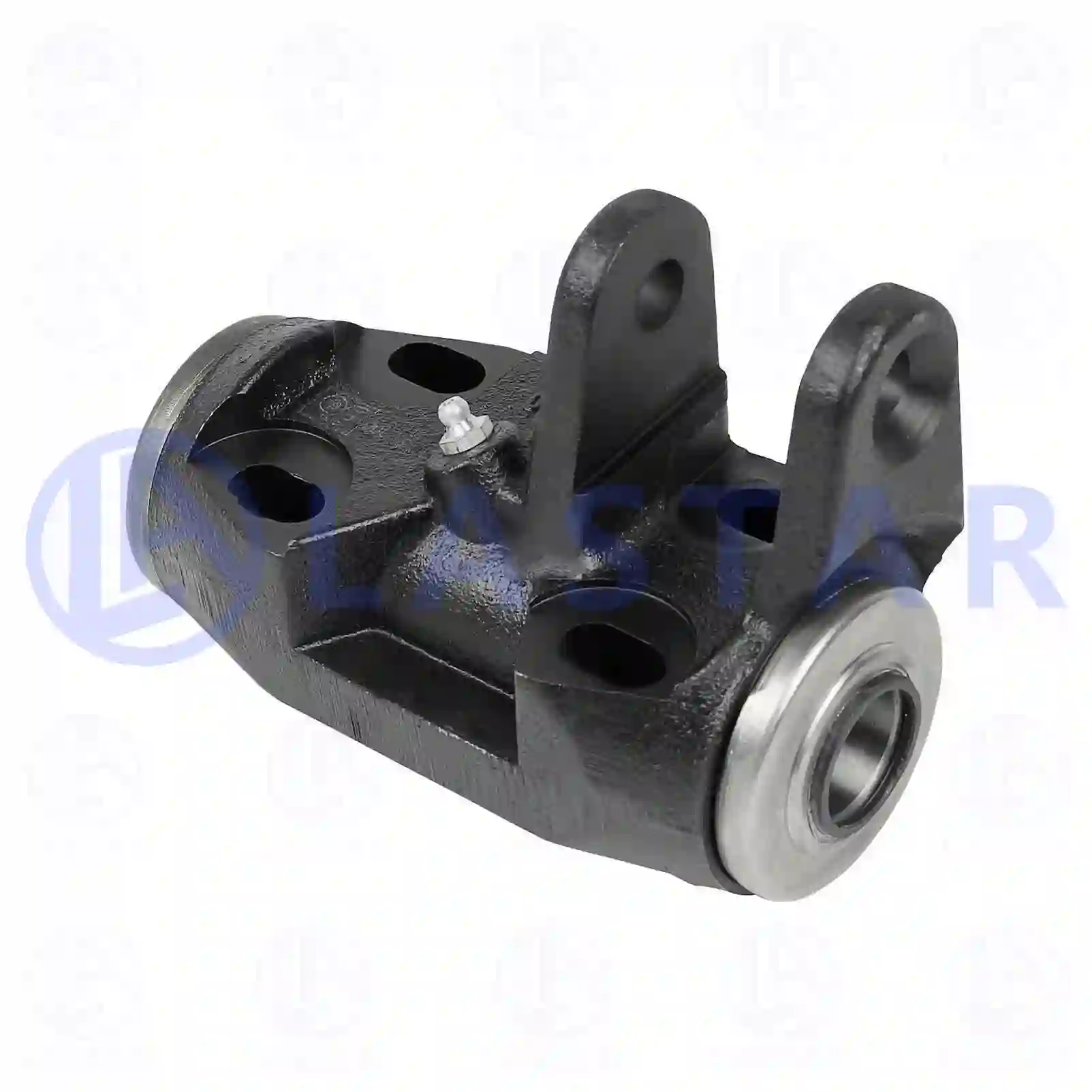 Anti Roll Bar Bracket, left, with conical bearing, la no: 77735761 ,  oem no:1075221 Lastar Spare Part | Truck Spare Parts, Auotomotive Spare Parts